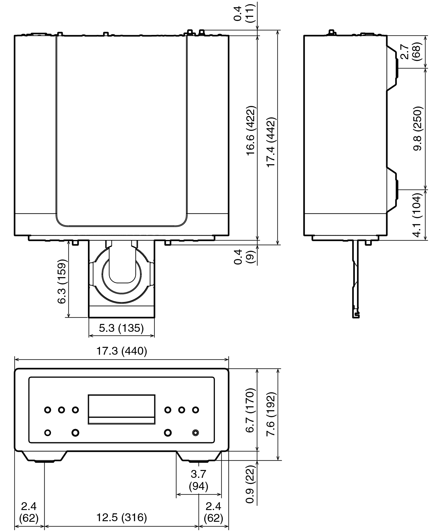 Size SACD10U